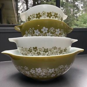 Pyrex Spring Blossom Cinderella full set